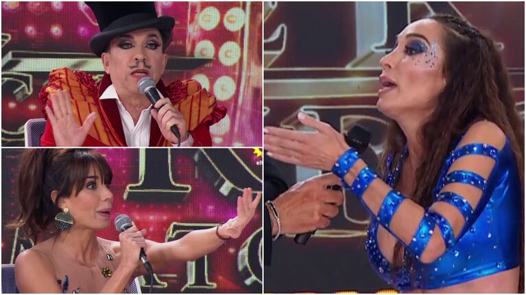 La fuerte pelea de Mora Godoy con Laura Fidalgo y Aníbal Pachano en el Súper Bailando