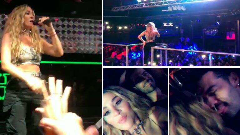 Jimena Barón, tour sorpresa por los boliches para cantar La Cobra 