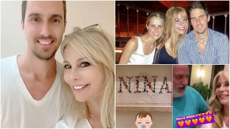 Nació Nina, la primera nieta de Graciela Alfano