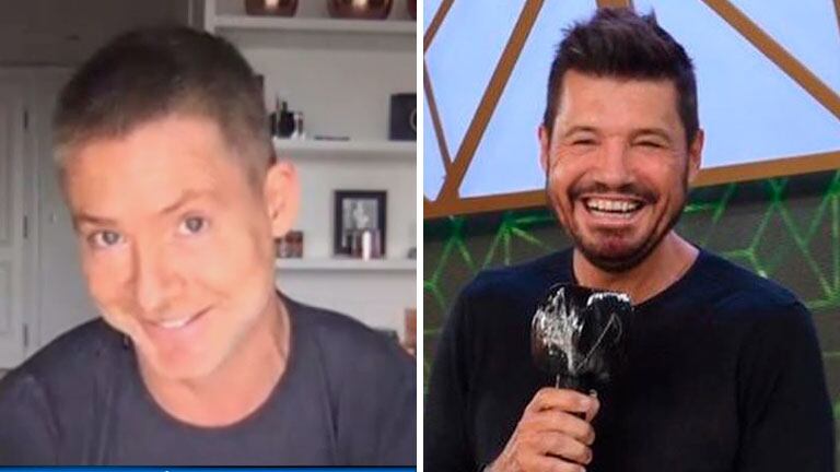 El pícaro desafío de Adrián Suar a Marcelo Tinelli en vivo