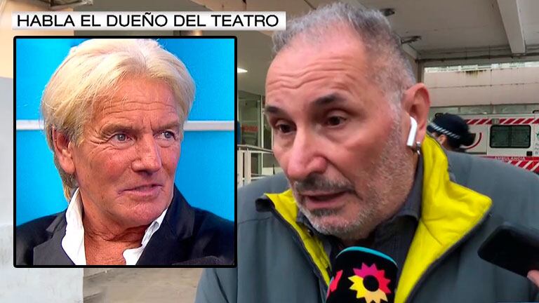 La palabra del director del teatro en donde se presentó Sergio Denis y se cayó en una fosa