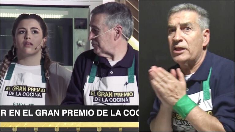 Eladio fue expulsado de El gran premio de la cocina por conducta inapropiada