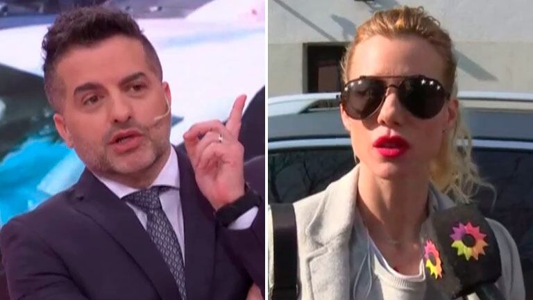 El tenso reencuentro de Ángel de Brito y Nicole Neumann tras el escándalo por el cinturón de cuero