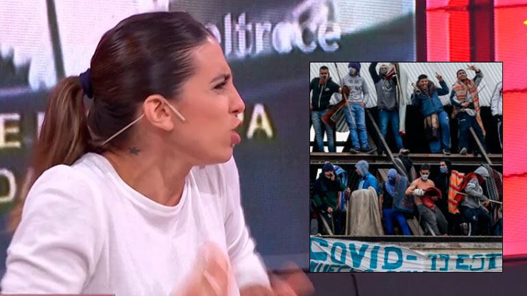 Cinthia Fernández volvió a lanzar fuertes frases sobre los presos