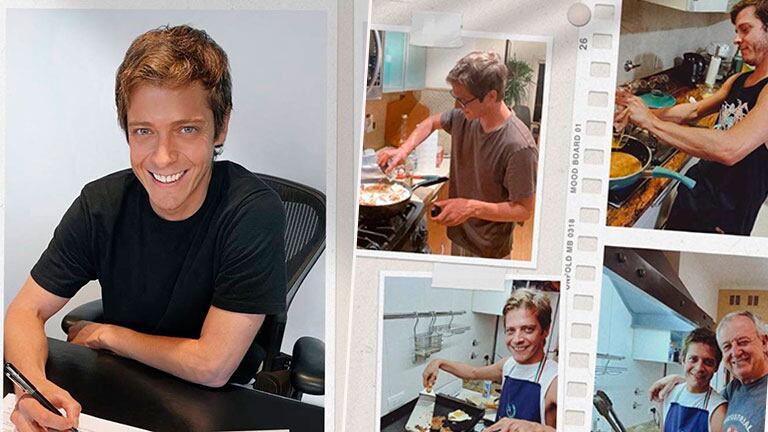 Gastón Dalmau encendió el horno y comenzó a practicar para su debut en MasterChef Celebrity