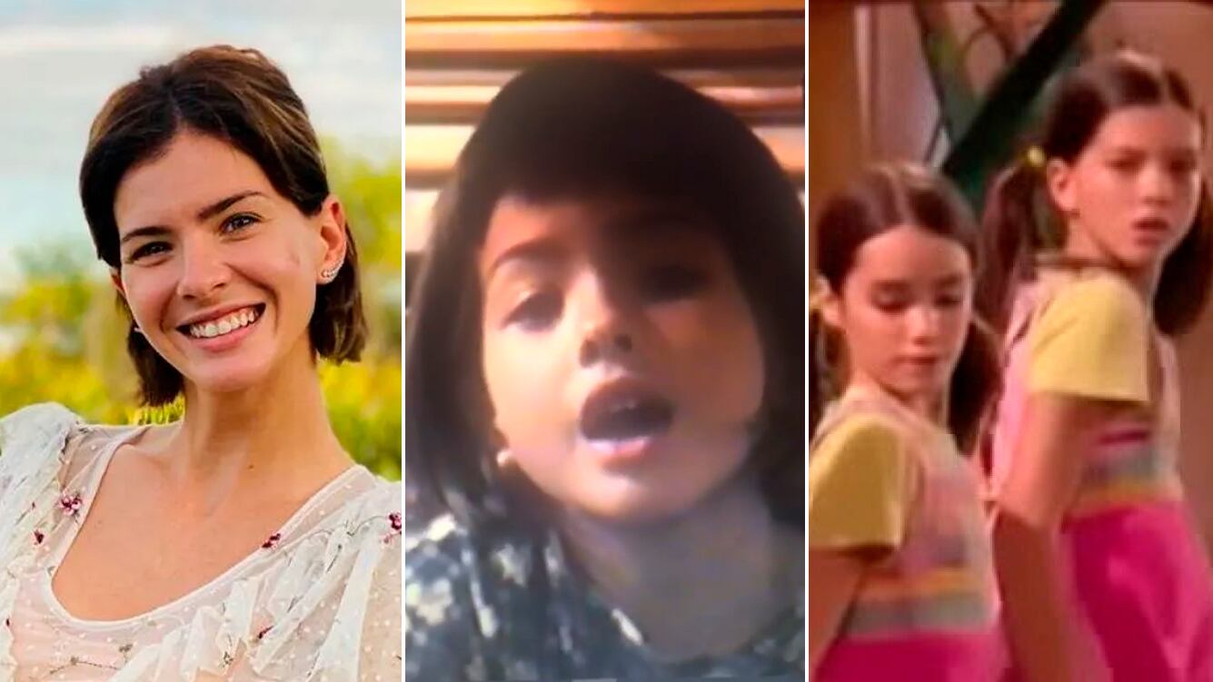 El tierno video retro de la China Suárez cantando "Chiquititas": "Los sueños se cumplen" 