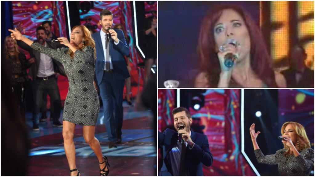 Iliana Calabró regresó a ShowMatch y cantó Libre de Nino Bravo