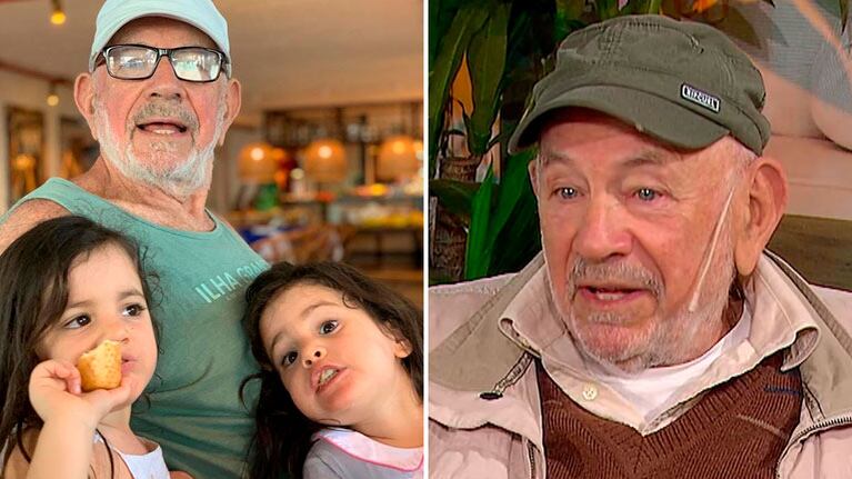 Norman Briski admitió entre risas que se confunde a sus hijas gemelas