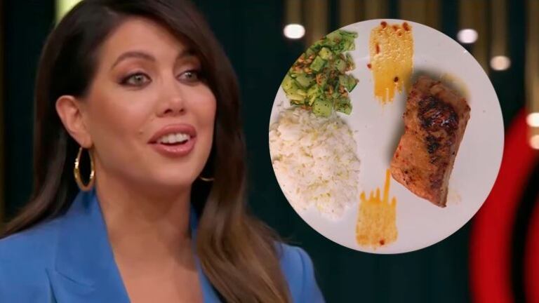 El sincericidio de Wanda Nara al ver el plato de un participante de MasterChef