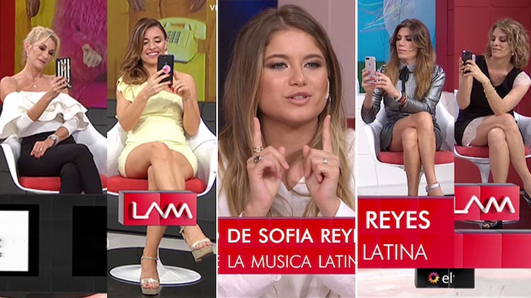 Sofía Reyes, en Los Ángeles de la Mañana