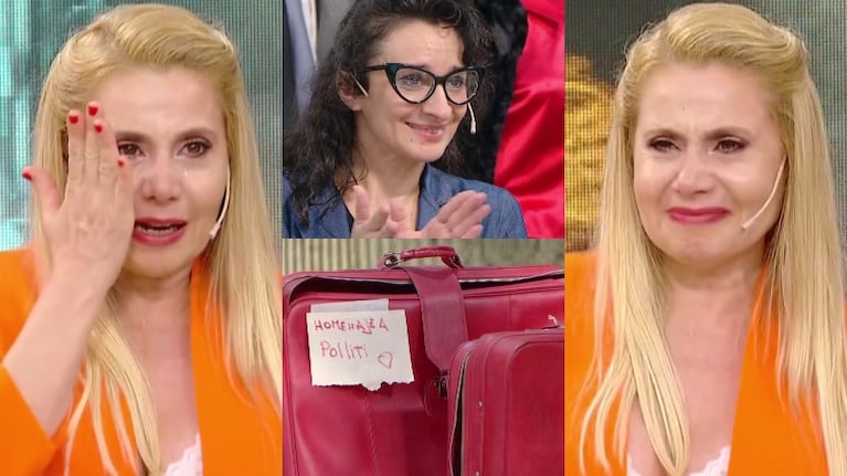 El llanto de Andrea Politti tras el homenaje de Anita Martínez en Corte y confección: "Me emociona mucho"