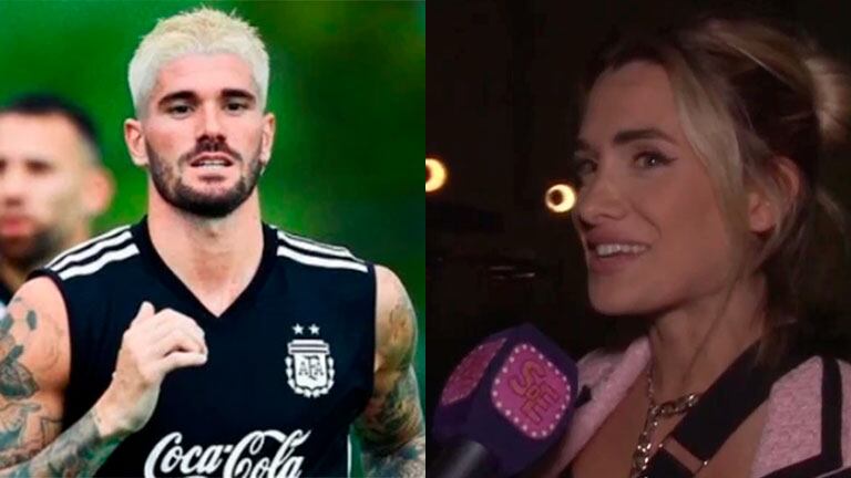 ¿Le gustó? Camila Homs opinó del drástico cambio de look de Rodrigo de Paul