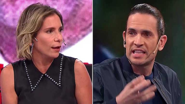 El cruce entre Diego Ramos y Ángela Lerena por el humor en TV Nostra