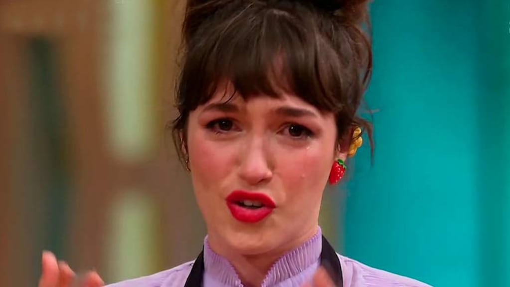 Cande Vetrano se despidió de MasterChef Celebrity 2 a pura lágrima