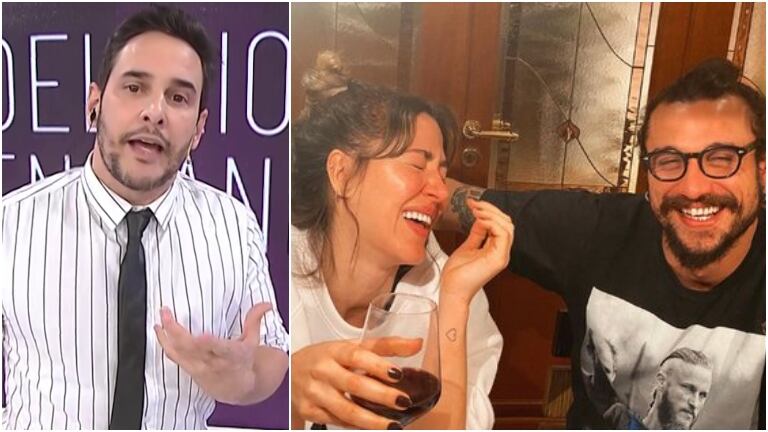 El picante análisis de Rodrigo Lussich en Intrusos sobre la relación de jimena Barón y Daniel Osvaldo: "Son dos conejos"