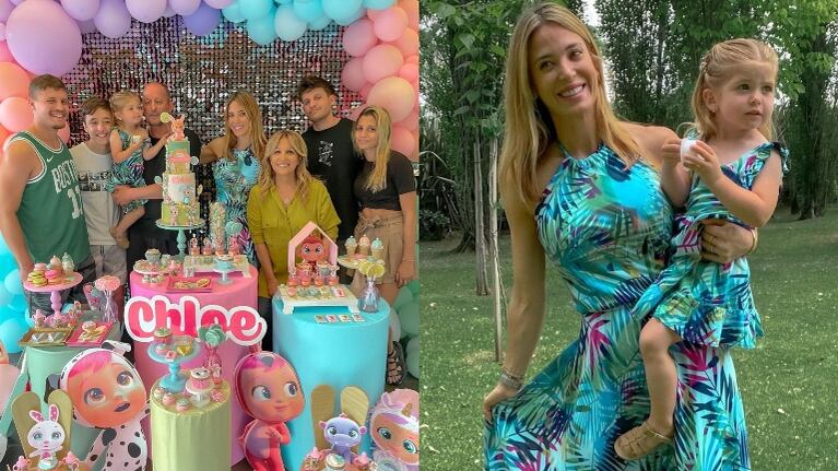 El cumpleaños de Chloé, la hija de Jésica Cirio