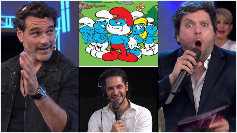 Hernán Drago divirtió a todos en Bienvenidos a Bordo con su chiste sobre Los Pitufos