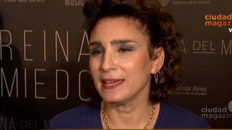 Valeria Bertuccelli debutó como directora en "La Reina del miedo"
