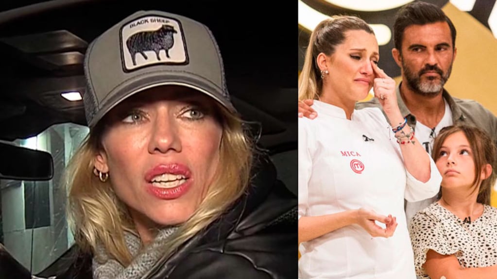 Nicole Neumann negó haber chicaneado a Mica Viciconte luego de que sus hijas la acompañen a MasterChef