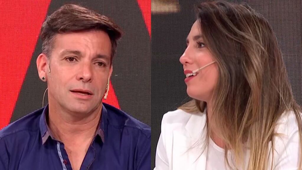 Cinthia Fernández arrinconó a Martín Bossi al preguntarle por qué no blanquea a sus novias