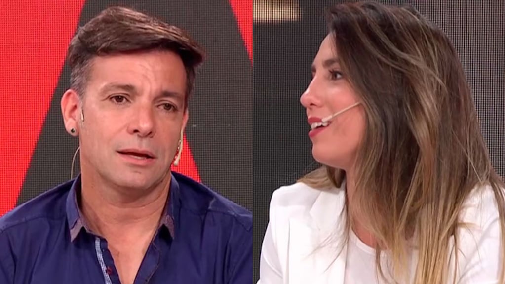 Cinthia Fernández arrinconó a Martín Bossi al preguntarle por qué no blanquea a sus novias