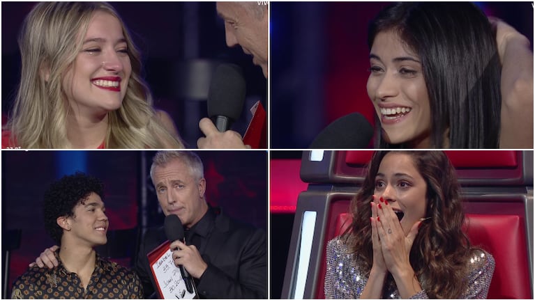Juliana Gallipoliti e Isabel Aladro son las semifinalistas del team Tini en La Voz Argentina