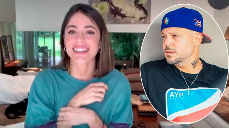 La reacción de Tini Stoessel luego de que René Pérez no la reconociera en un vivo de Instagram