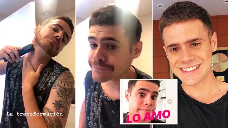 Gastón Soffritti se afeitó la barba... ¡y ahora parece un adolescente!