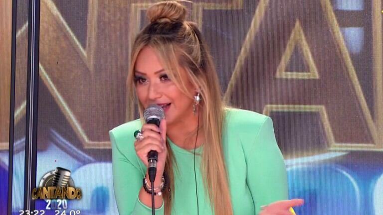 Karina La Princesita se sinceró en la pista del Cantado: "Me hubiese gustado más ser participante"