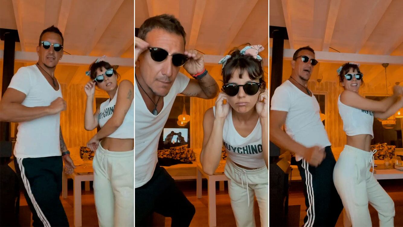 El divertido baile de Gimena Accardi y Nico Vázquez del hit del momento 