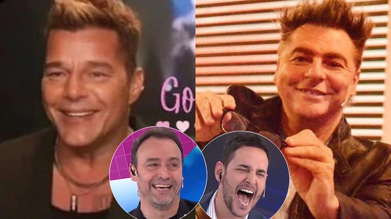 Desopilante comparación de Adrián Pallares sobre Ricky Martin tras sus retoques: "Está idéntico a Daniel Ambrosino"