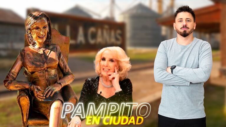 ¡La polémica por la estatua de Mirtha Legrand! ¿Qué parte del cuerpo habría que tocarle para que dé suerte?