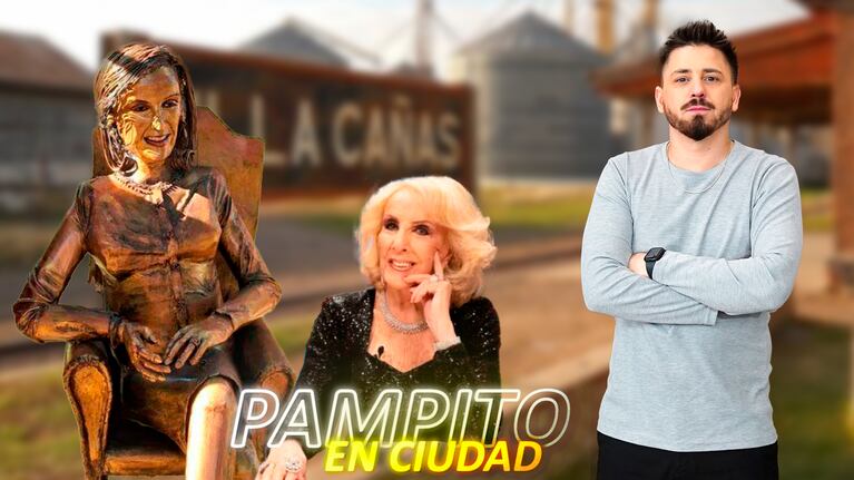 ¡La polémica por la estatua de Mirtha Legrand! ¿Qué parte del cuerpo habría que tocarle para que dé suerte?