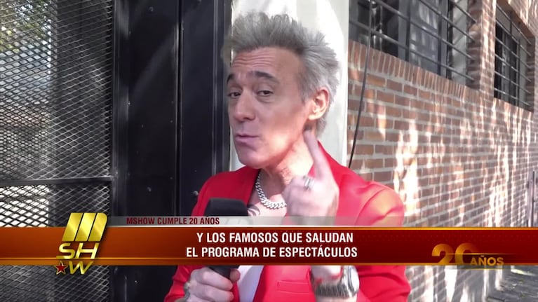 MShow celebra 20 años al aire: los famosos homenajearon al programa con emotivos saludos