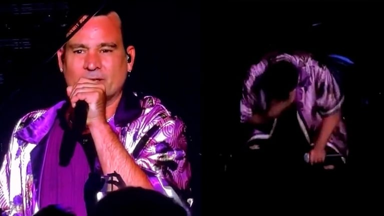 Chano Charpentier se largó a llorar en pleno recital de Tan Biónica: “Estoy vivo gracias a ustedes”