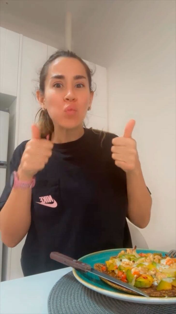 Jimena Barón reveló la receta de sus originales y saludables panqueques de lentejas: video