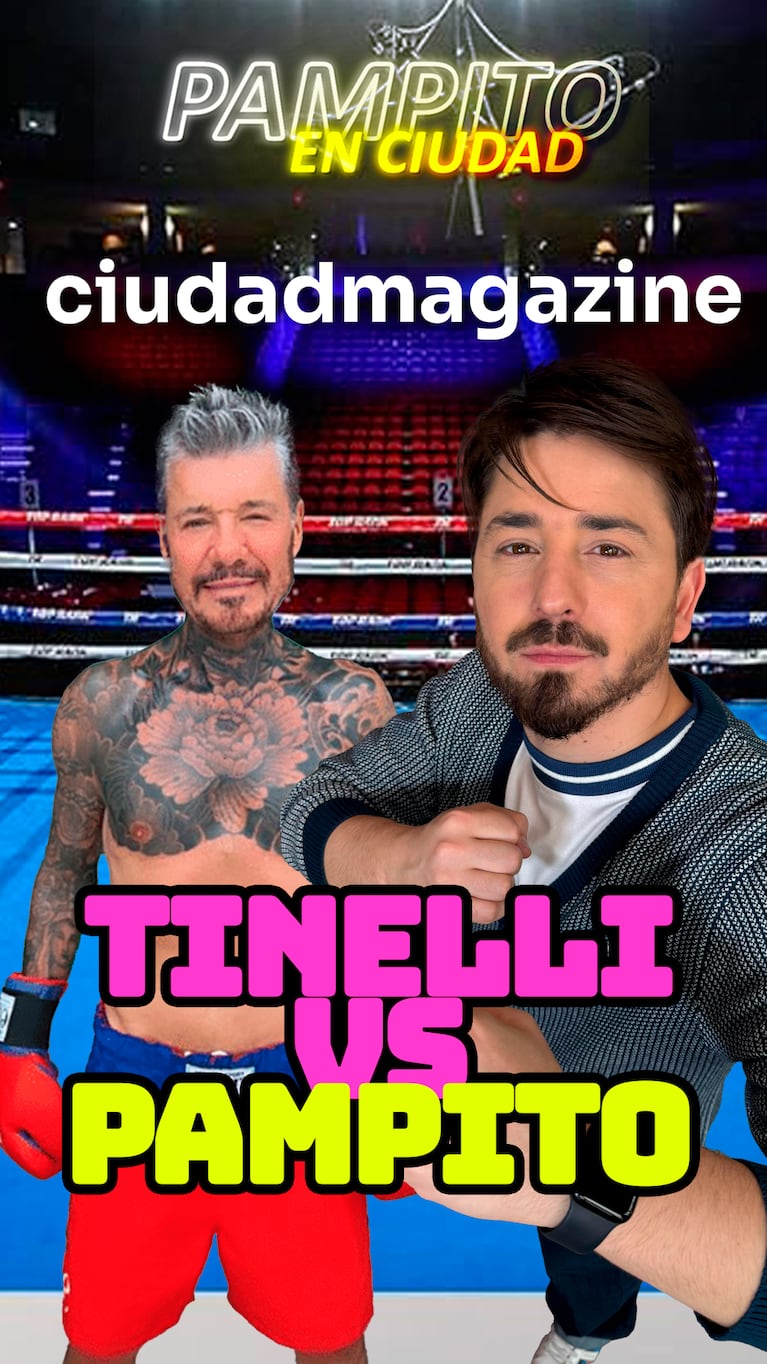 ¡Marcelo Tinelli, re caliente con Pampito!