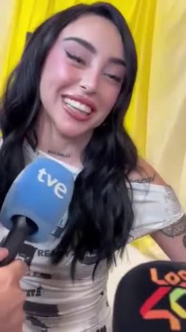 Nicki Nicole habló de su romance con Lamine Yamal