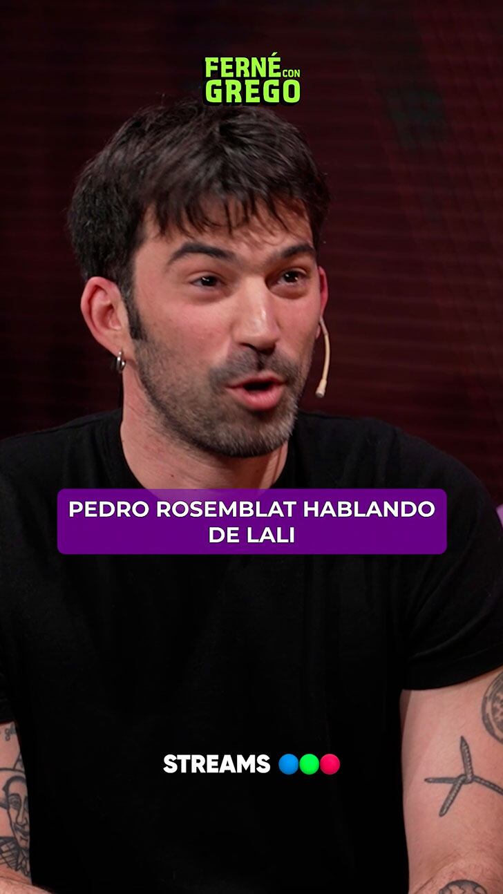 Video: Pedro Rosemblat dijo que Lali Espósito le cambió la vida