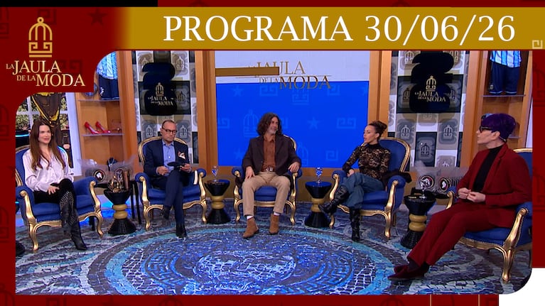 LA JAULA DE LA MODA - Programa del 30/06/26 INVITADOS: FIO GIMÉNEZ, VANESA WASINGER Y JUAN MANUEL PONT LEDESMA