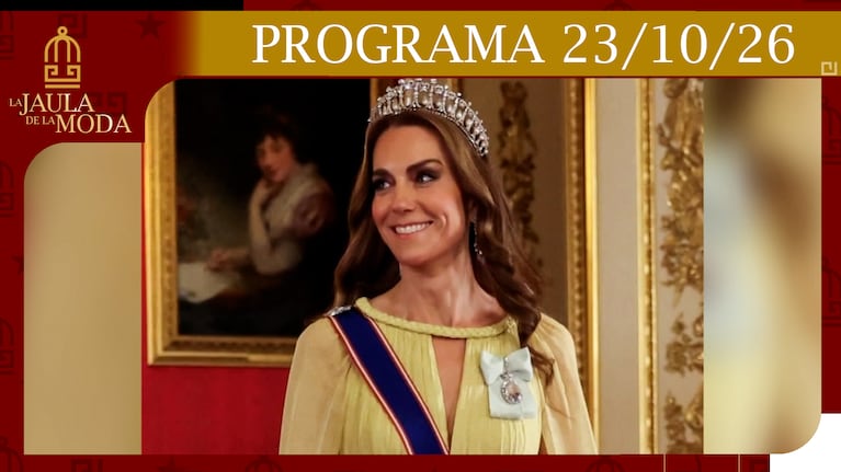 LA JAULA DE LA MODA - Programa del 23/10/26 KATE MIDDLETON LUCIÓ JOYAS DE LA REINA ISABEL II