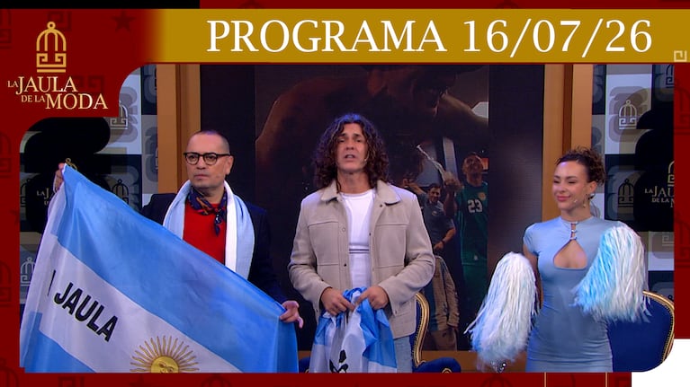 LA JAULA DE LA MODA - Programa del 16/07/26 LA JAULA ANALIZA LOS LOOKS MUNDIALISTAS DE LOS FAMOSOS
