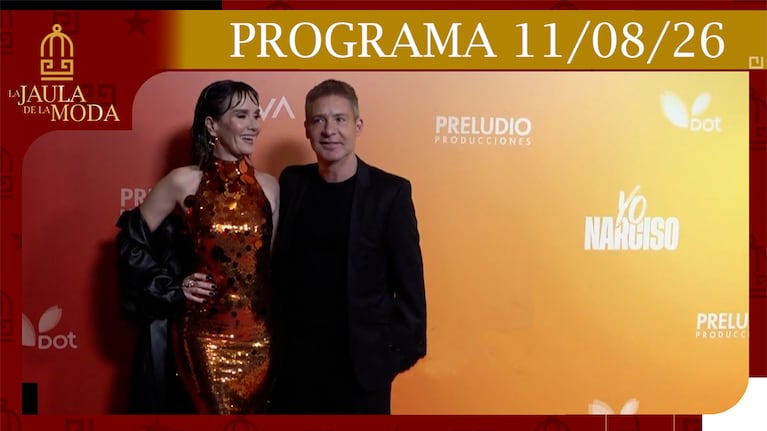 LA JAULA DE LA MODA - Programa 11/08/26 LOS LOOKS DE LA ALFOMBRA ROJA DE "YO, NARCISO"