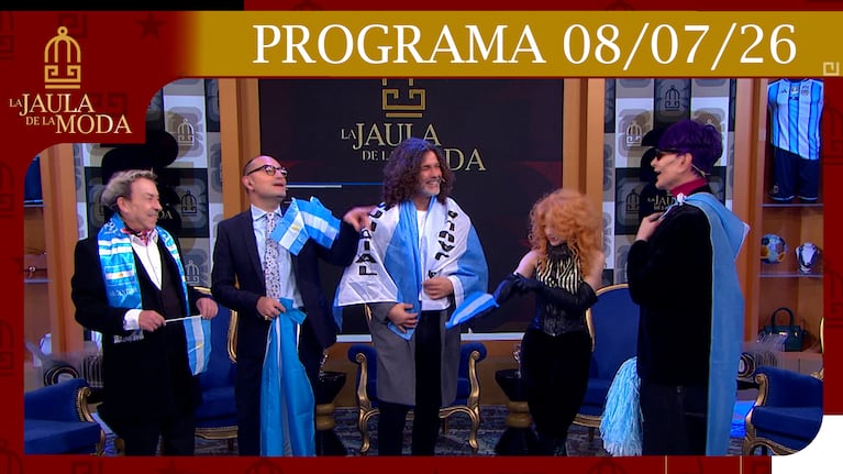 LA JAULA DE LA MODA - Programa del 08/07/26 INVITADOS: ANIBAL PACHANO, VERO DE LA CANAL Y JUAN MANUEL PONT LEDESMA