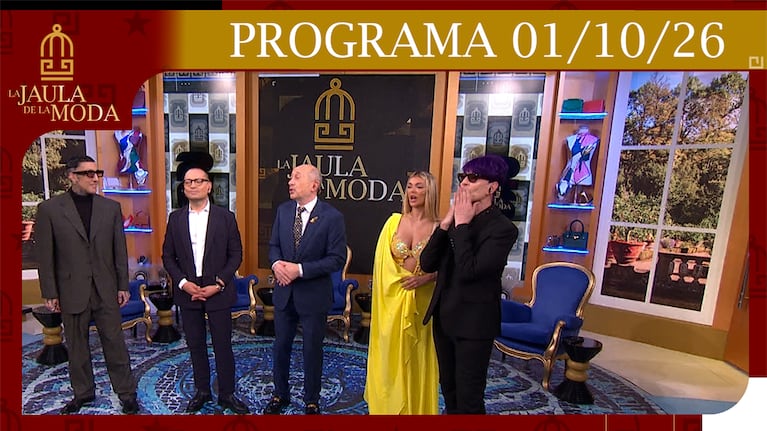 LA JAULA DE LA MODA - PROGRAMA 01-10-26