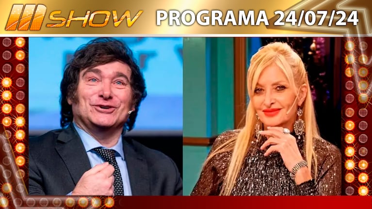 MSHOW - Programa del 24/07/24 - MANO A MANO CON YUYITO GONZÁLEZ LUEGO DE SU VELADA CON JAVIER MILEI
