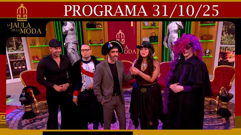 🧟♂️🧟♀️🧛♂️🧛♀️LA JAULA DE LA MODA - Programa 31/10/25 EL TOP FIVE CON LOS LOOKS DEL TERROR🧛♂️🧛♀️
