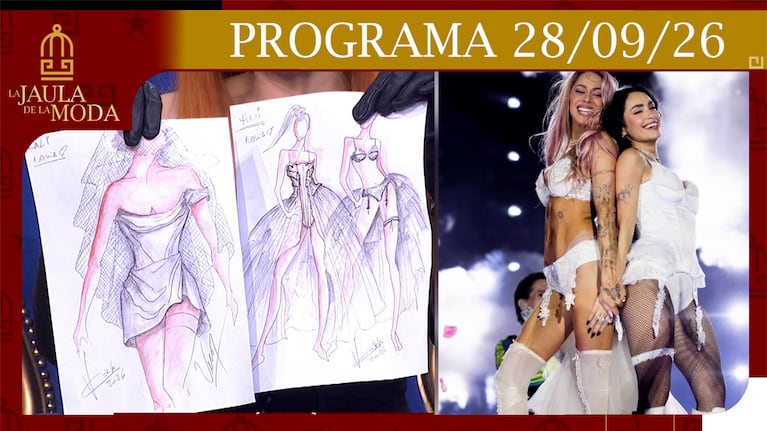 LA JAULA DE LA MODA - Programa del 28/09/26 ANALIZAMOS LOS VESTIDOS DE LALI Y TINI CON VERO DE LA CANAL