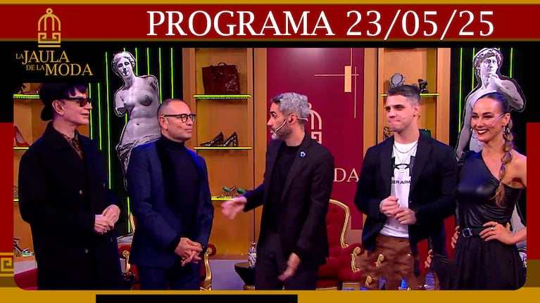 LA JAULA DE LA MODA - Programa 23/05/25- INVITADOS: SILVINA SCHEFFLER Y ALEXIS “CONEJO” QUIROGA