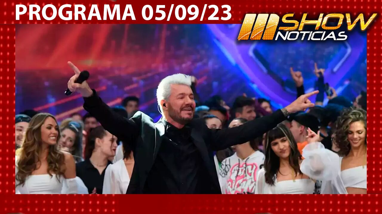MSHOW- Programa 05/09/23 MARCELO TINELLI VOLVIÓ A LA TV